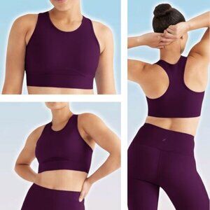 NWT KNIX Women's Momenta Racerback Pullover Sports Bra Size XS Berry